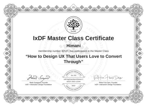 How to Design UX That Users Love to Convert Through certificate