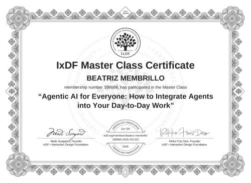Agentic AI for Everyone: How to Integrate Agents into Your Day-to-Day Work certificate