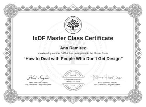 How to Deal with People Who Don't Get Design certificate