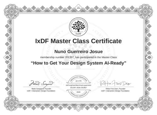 How to Get Your Design System AI-Ready certificate