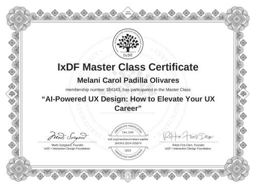 AI-Powered UX Design: How to Elevate Your UX Career certificate