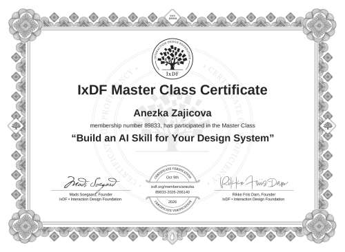 Build an AI Skill for Your Design System certificate