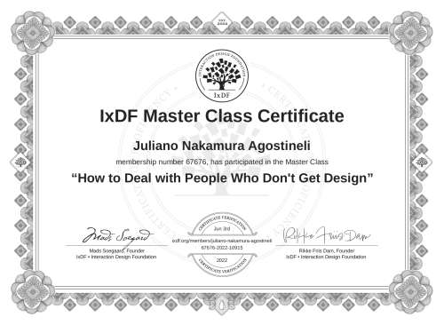 How to Deal with People Who Don't Get Design certificate