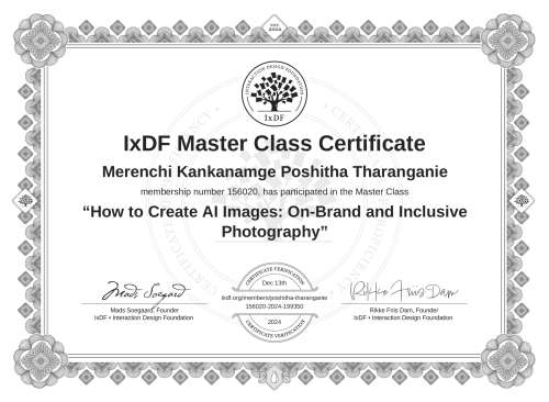 How to Create AI Images: On-Brand and Inclusive Photography certificate
