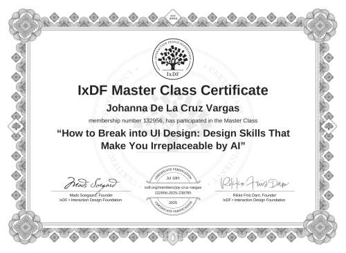 How to Break into UI Design: Design Skills That Make You Irreplaceable by AI certificate