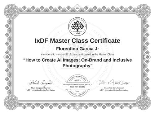 How to Create AI Images: On-Brand and Inclusive Photography certificate