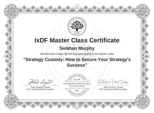 Strategy Custody: How to Secure Your Strategy's Success certificate