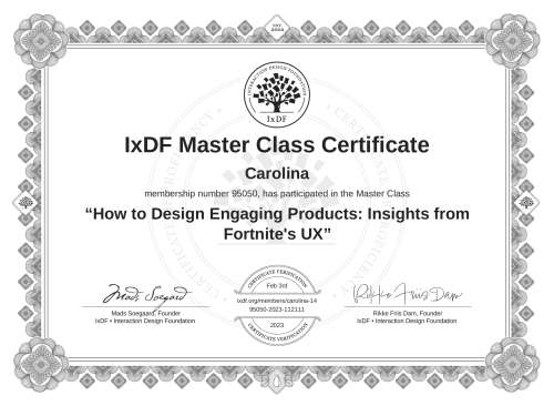 How to Design Engaging Products: Insights from Fortnite's UX certificate