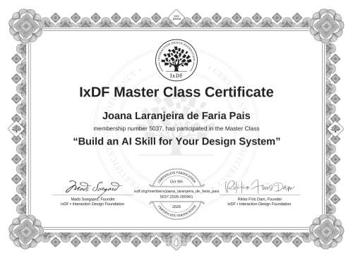 Build an AI Skill for Your Design System certificate