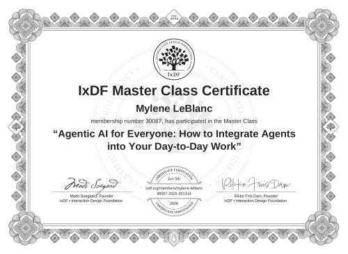 Agentic AI for Everyone: How to Integrate Agents into Your Day-to-Day Work certificate