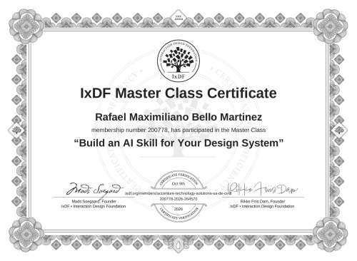 Build an AI Skill for Your Design System certificate
