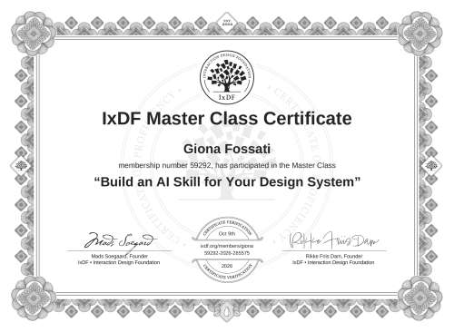 Build an AI Skill for Your Design System certificate