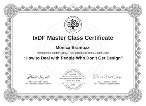 How to Deal with People Who Don't Get Design certificate