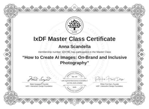 How to Create AI Images: On-Brand and Inclusive Photography certificate