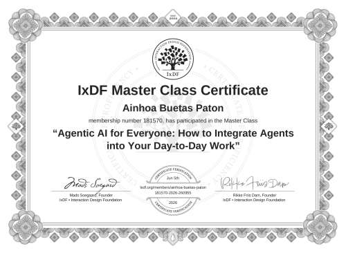 Agentic AI for Everyone: How to Integrate Agents into Your Day-to-Day Work certificate