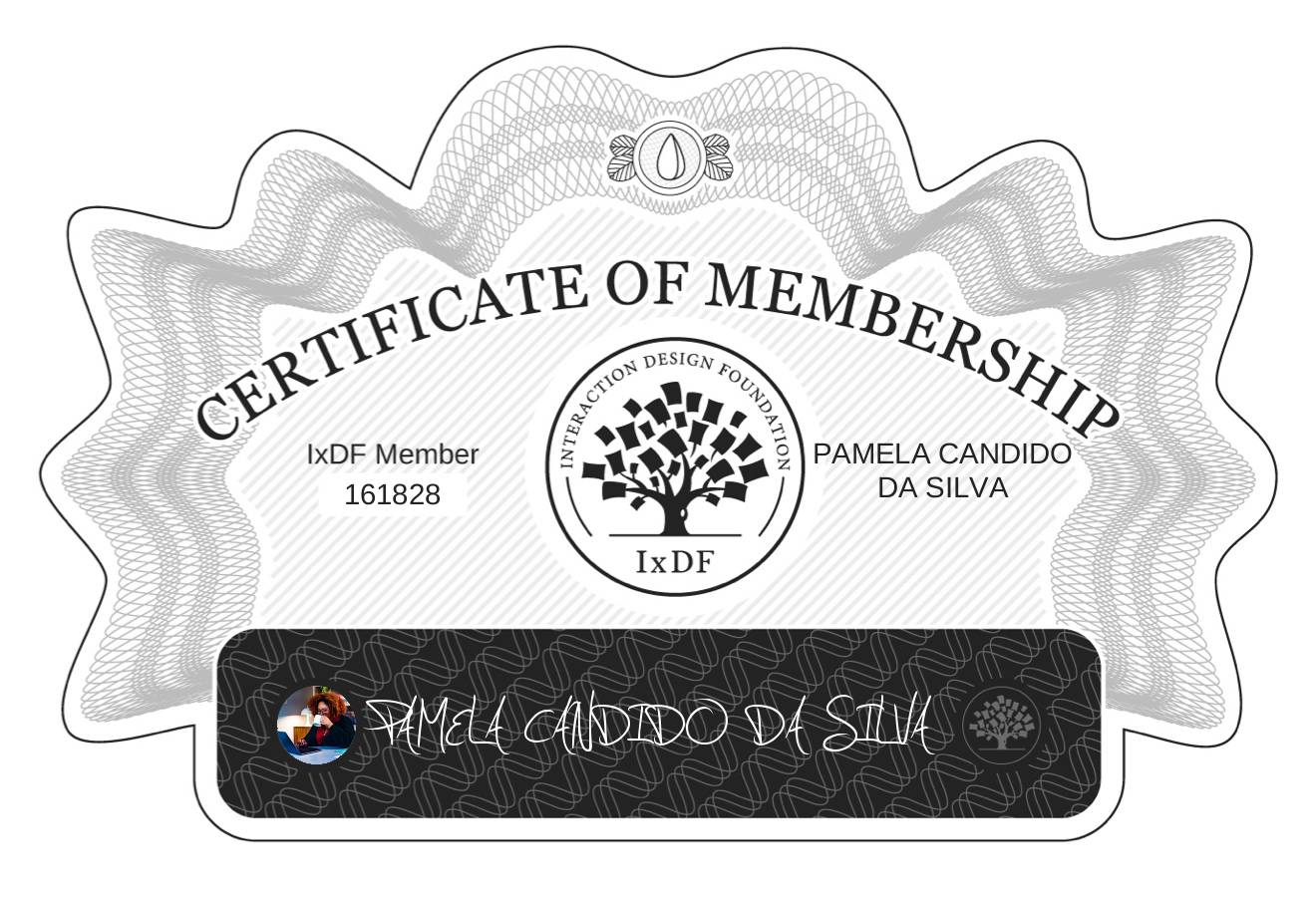 Certificate of Membership – PAMELA CANDIDO DA SILVA
