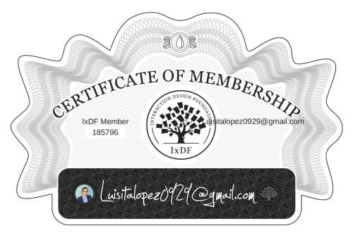 Certificate of Membership – Luisitalopez0929@gmail.com