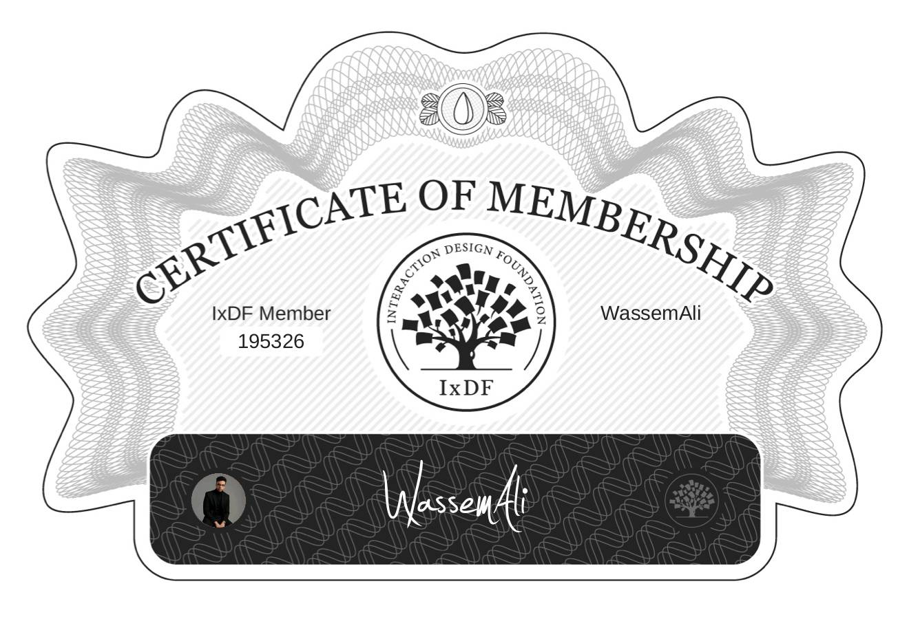 Certificate of Membership – WassemAli
