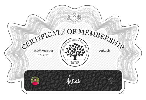 Certificate of Membership – Ankush