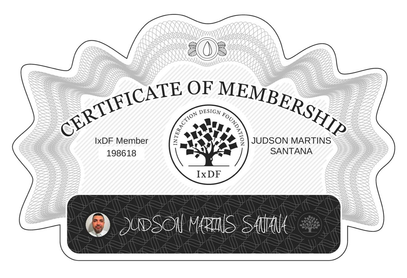 Certificate of Membership – JUDSON MARTINS SANTANA