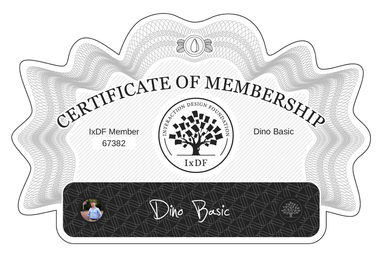 Certificate of Membership – Dino Basic
